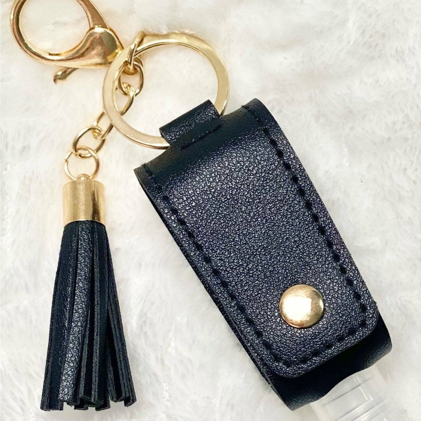 Sanitizer Bottle Keychain (Customizable)