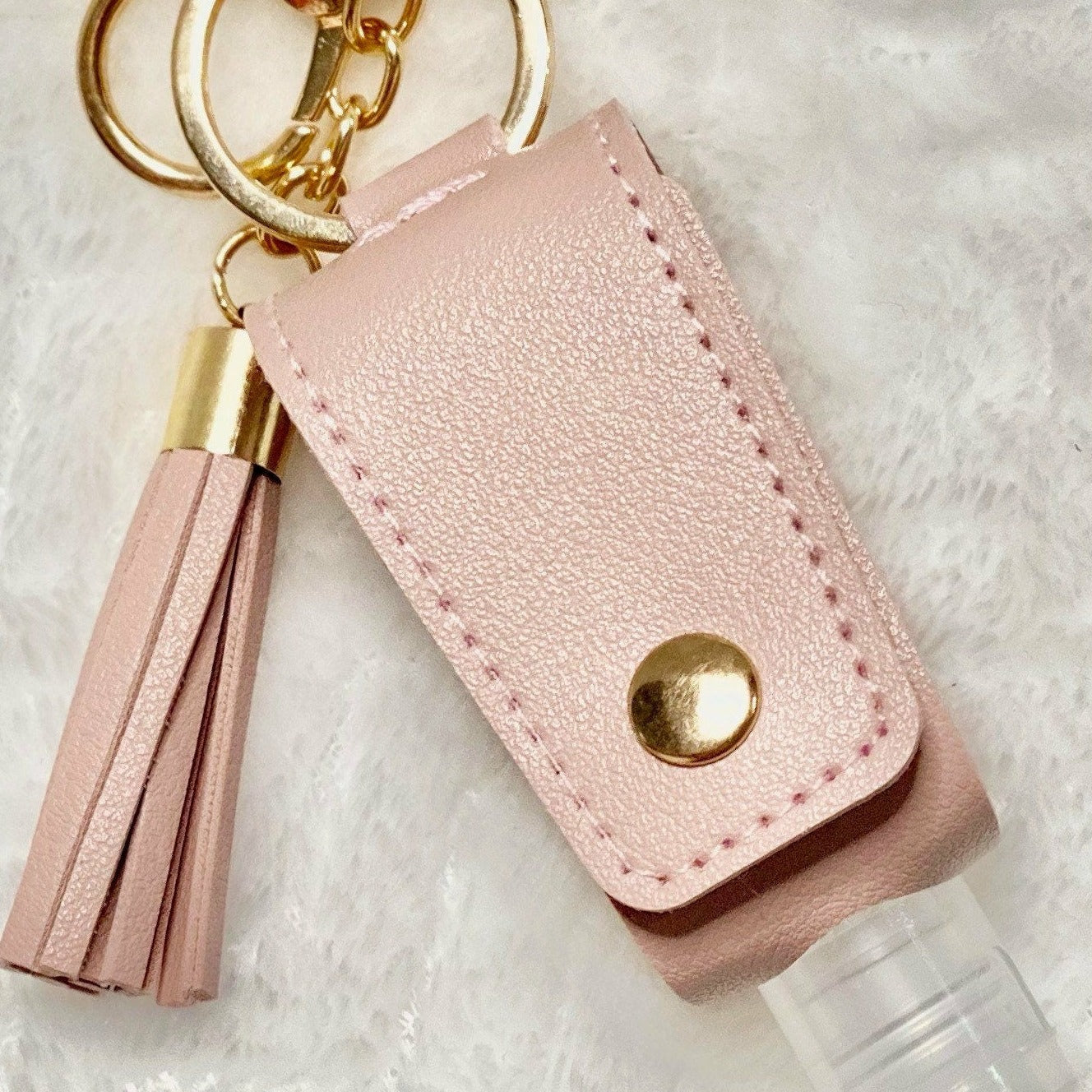Sanitizer Bottle Keychain (Customizable)