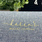Customized Linen Bullet Journal
